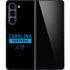 NFL Carolina Panthers Black Performance Series Galaxy Z Fold5 5G Skin